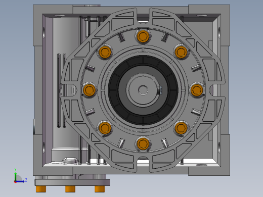 300桶全自动灌装机sw19可编辑左视缩略图