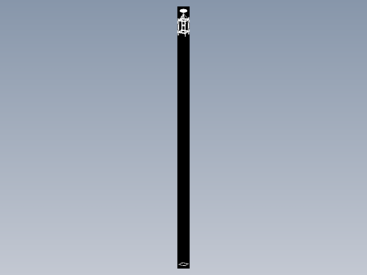 室内家具和灯具等的模型十五-K-L49