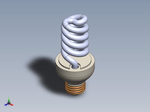 电灯泡4正等轴测缩略图