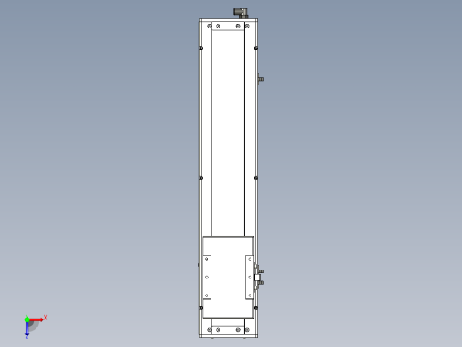 Toyo东佑达直线模组-ECH14-450-BM-200W+煞車俯视缩略图