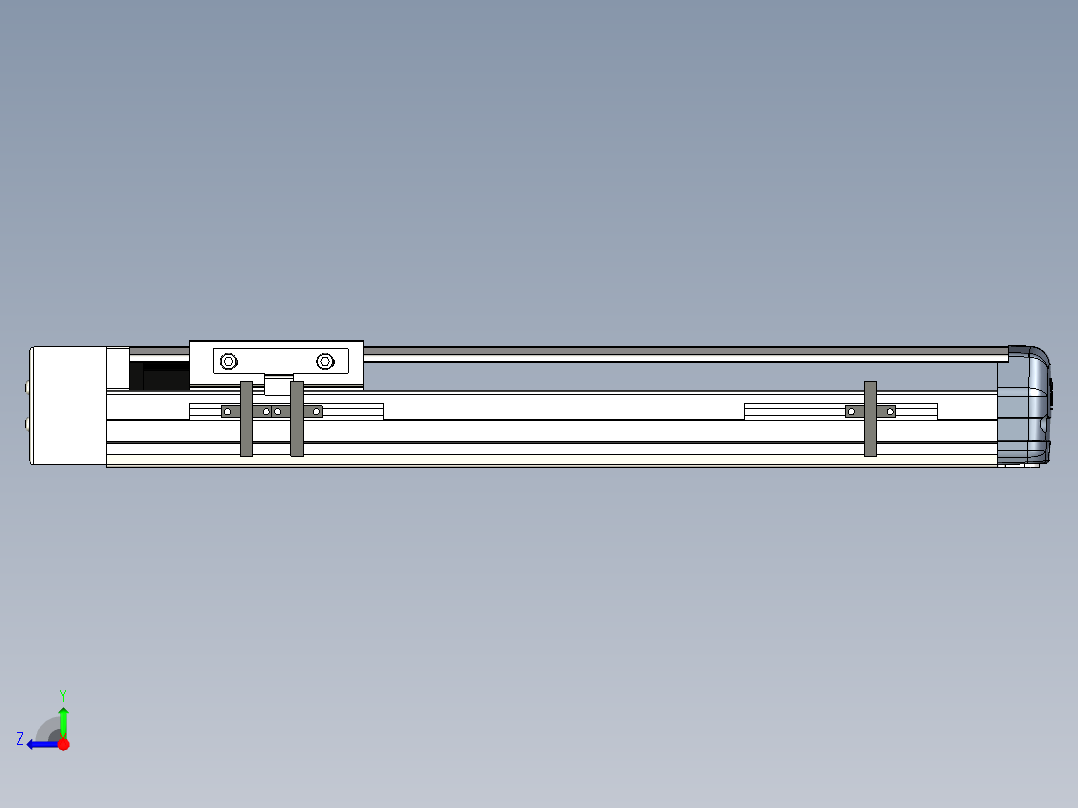 Toyo东佑达直线模组-ETH10-300-BR-200W右视图