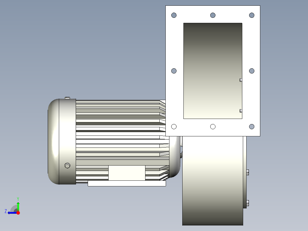 DF-8和XL330离心风机右视图