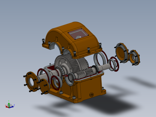 GC一级减速箱图纸