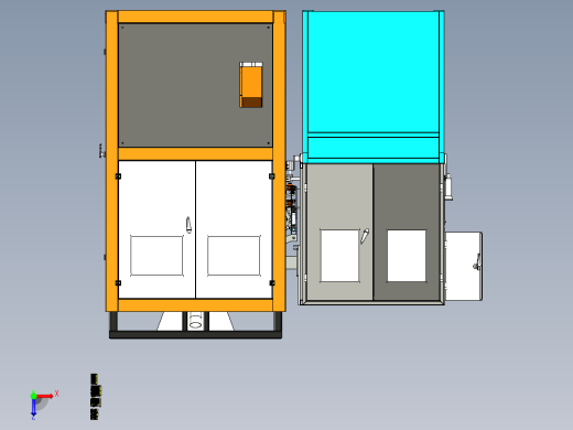 A1_全自动套袋包装机俯视缩略图