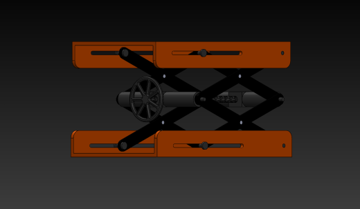 剪刀式手摇升降机构缩略图