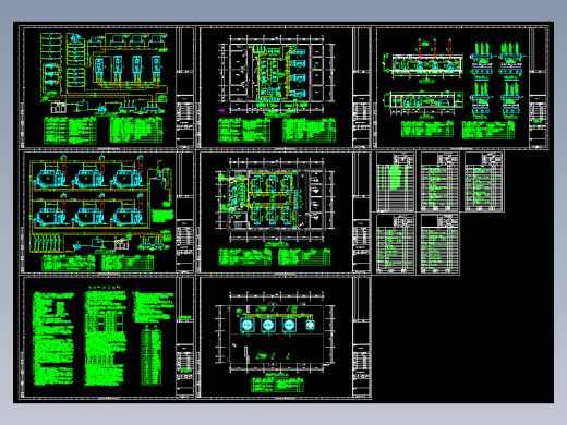 某空调动力机房施工图