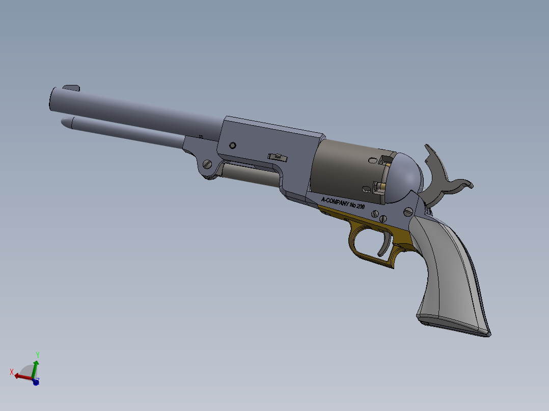 1847年的柯尔特·沃克手枪