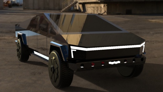 特斯拉Cybertruck车辆设计缩略图