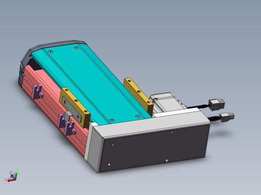 MTH丝杆半封闭模组MTH13-BL-200W