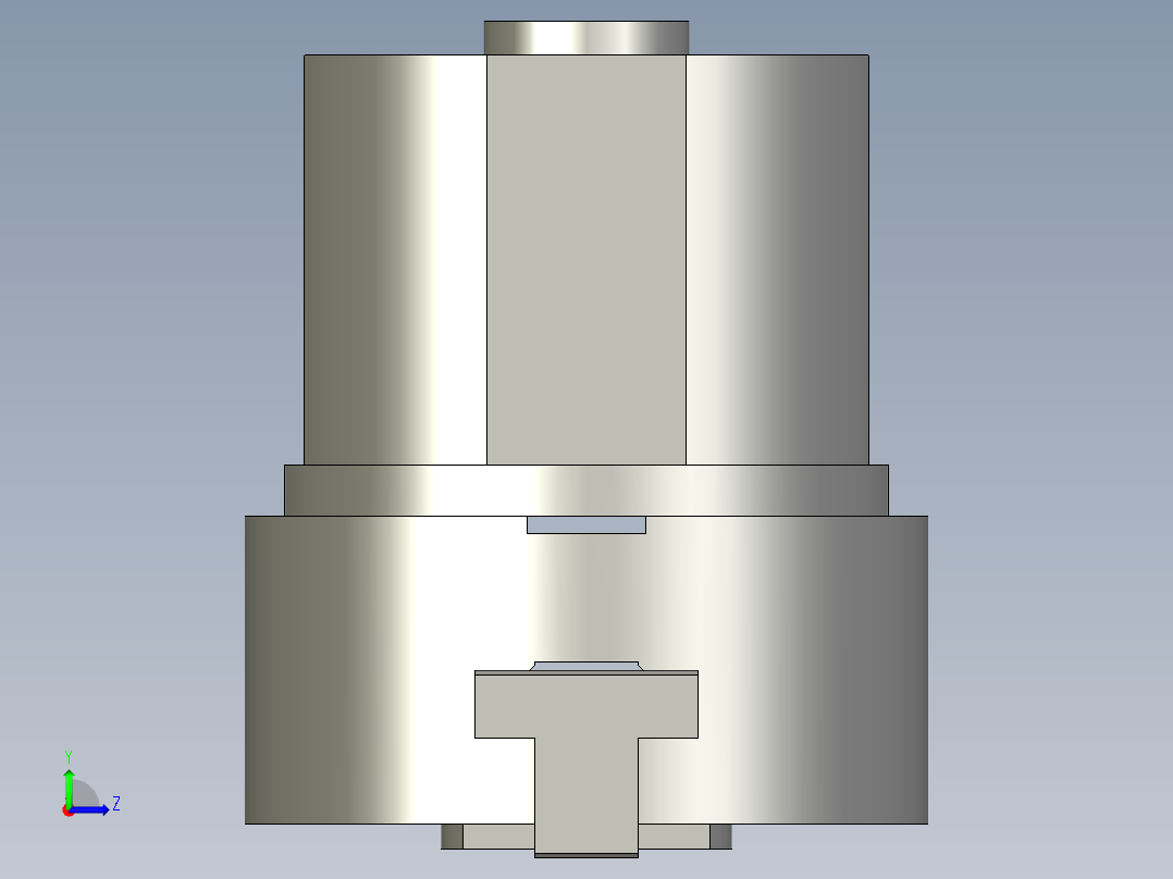 普通气爪PH02-16A左视图