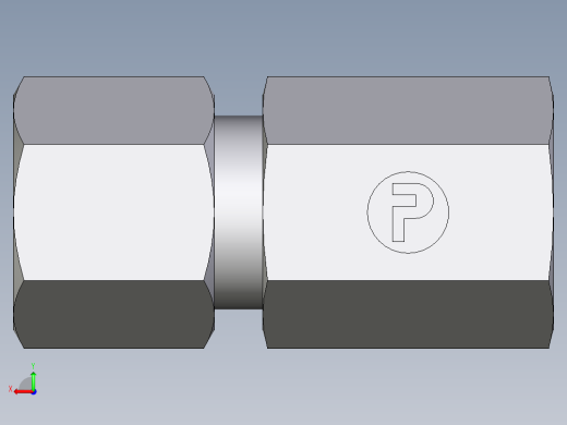 卡套式工业通用硬管接头EO_Swivel_connector_GAI08ZLM71后视缩略图