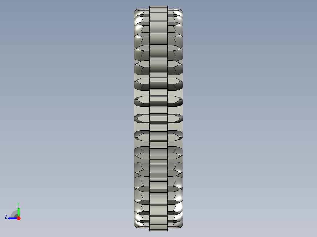 乐高 36 齿双锥齿轮右视图