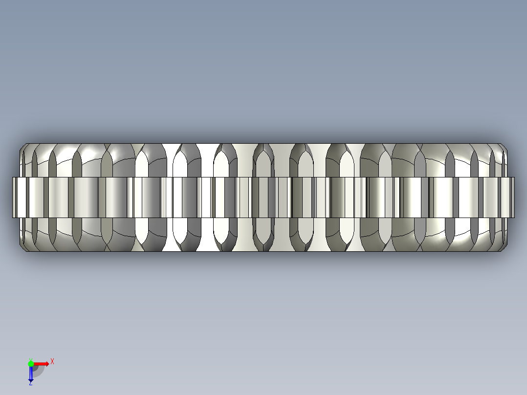 乐高 36 齿双锥齿轮俯视图
