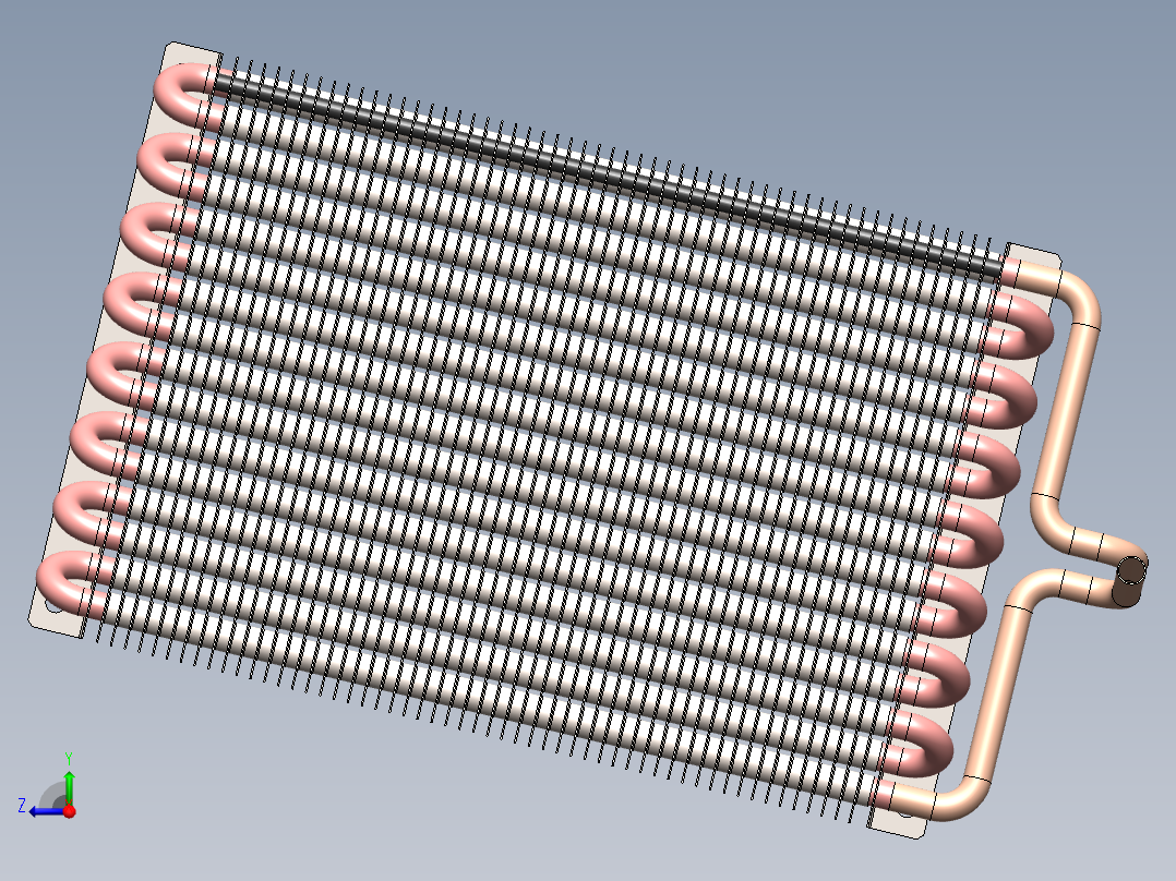 热交换器右视图