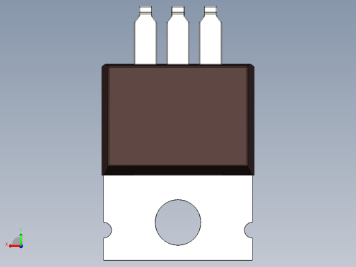 TO220弯曲和镜像引脚后视缩略图