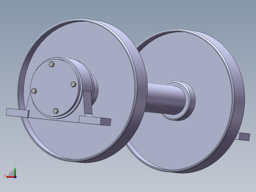 食品提升机设计cad图纸+1.3万字说明书+SolidWorks三维模型后视缩略图