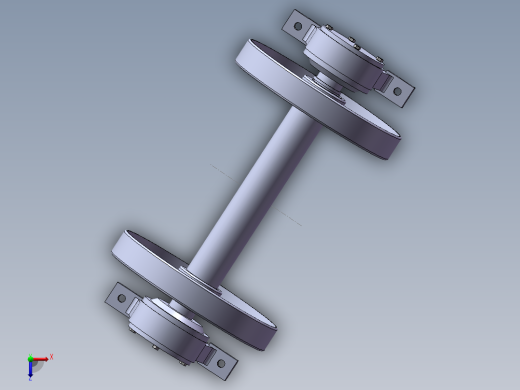 食品提升机设计cad图纸+1.3万字说明书+SolidWorks三维模型俯视缩略图