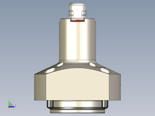 KOSMEKSFA2000-M1A-130-H60多系列多零件图纸模型多系列多零件图纸模型左视缩略图