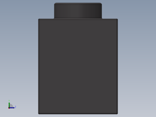 乐高机械组积木（横梁）-4210963 - 3895 Dark Stone Grey Technic Brick 1 x 12 with Holes左视缩略图