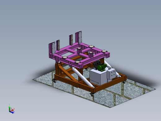 90度大型翻转台sw18可编辑