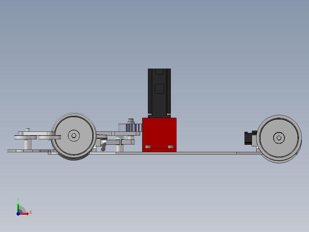 自动避障减震小车的设计【三维SW 含仿真动画】【13张CAD图纸+文档前视图