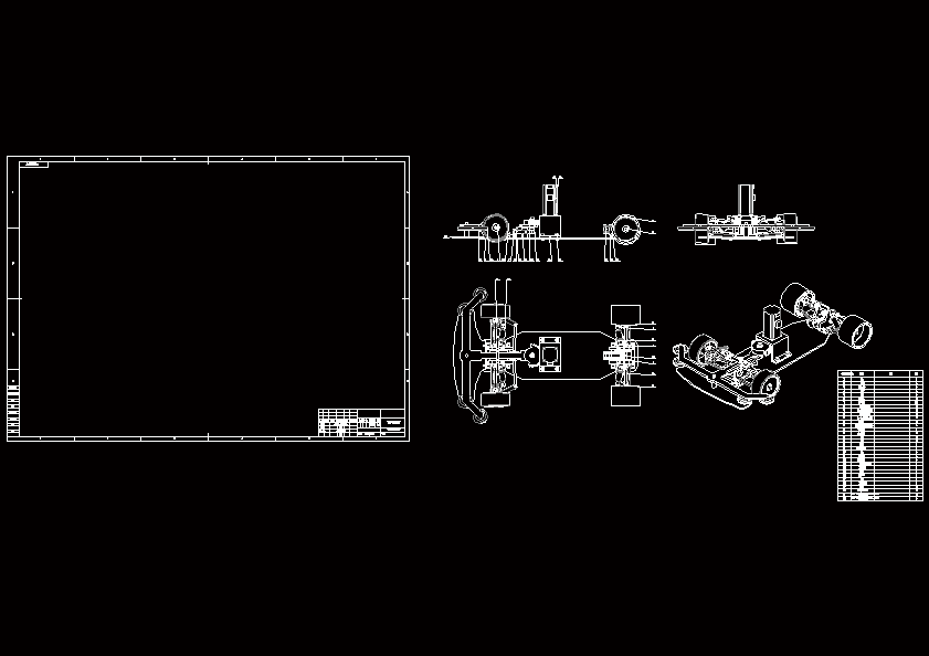 自动避障减震小车的设计【三维SW 含仿真动画】【13张CAD图纸+文档