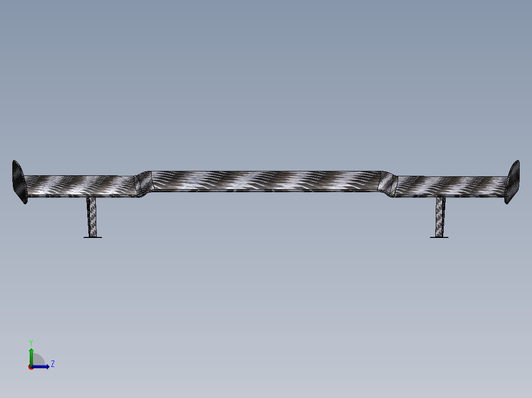 汽车尾翼(15)左视图