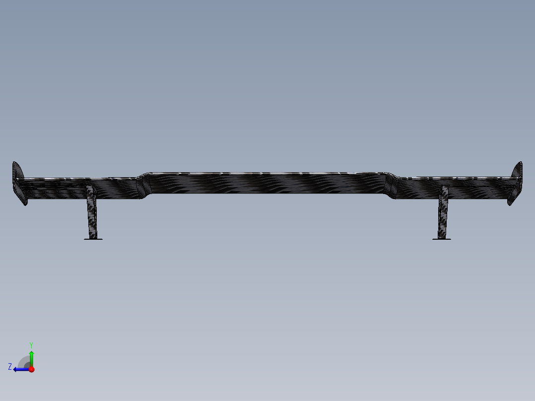 汽车尾翼(15)右视图