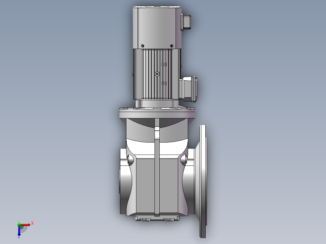 K系列减速机-K97型俯视图