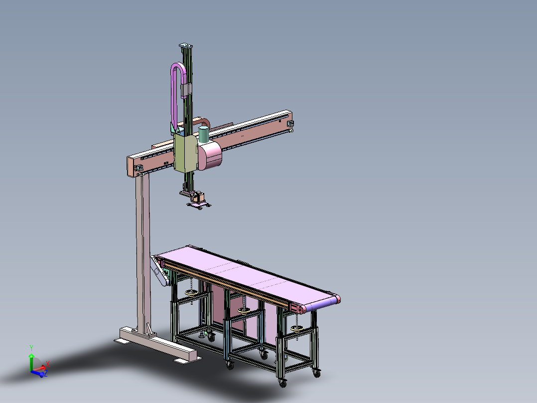 ZX-2500 电商包裹自动贴标机