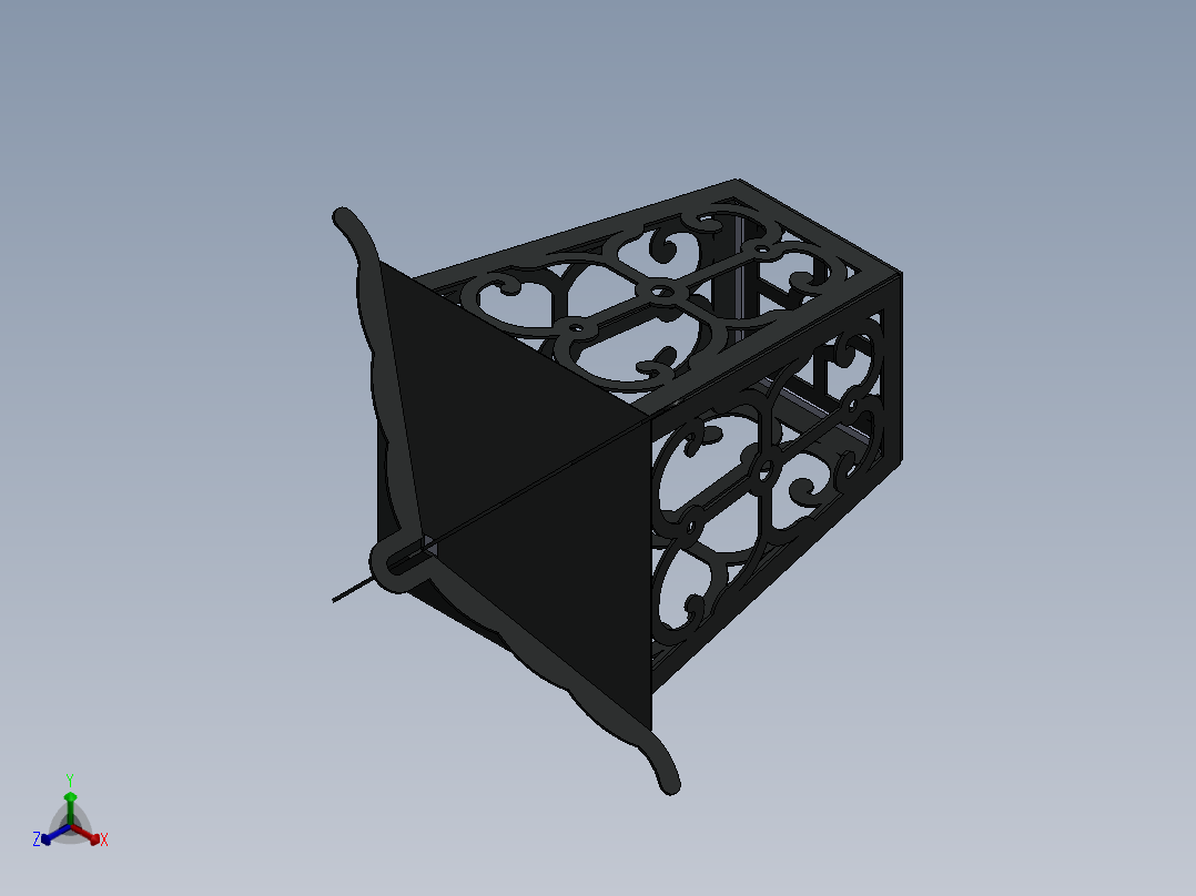 灯具(52)正等轴测图