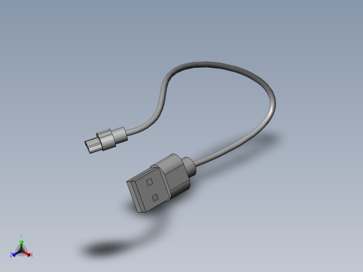 usb连接器81正等轴测缩略图