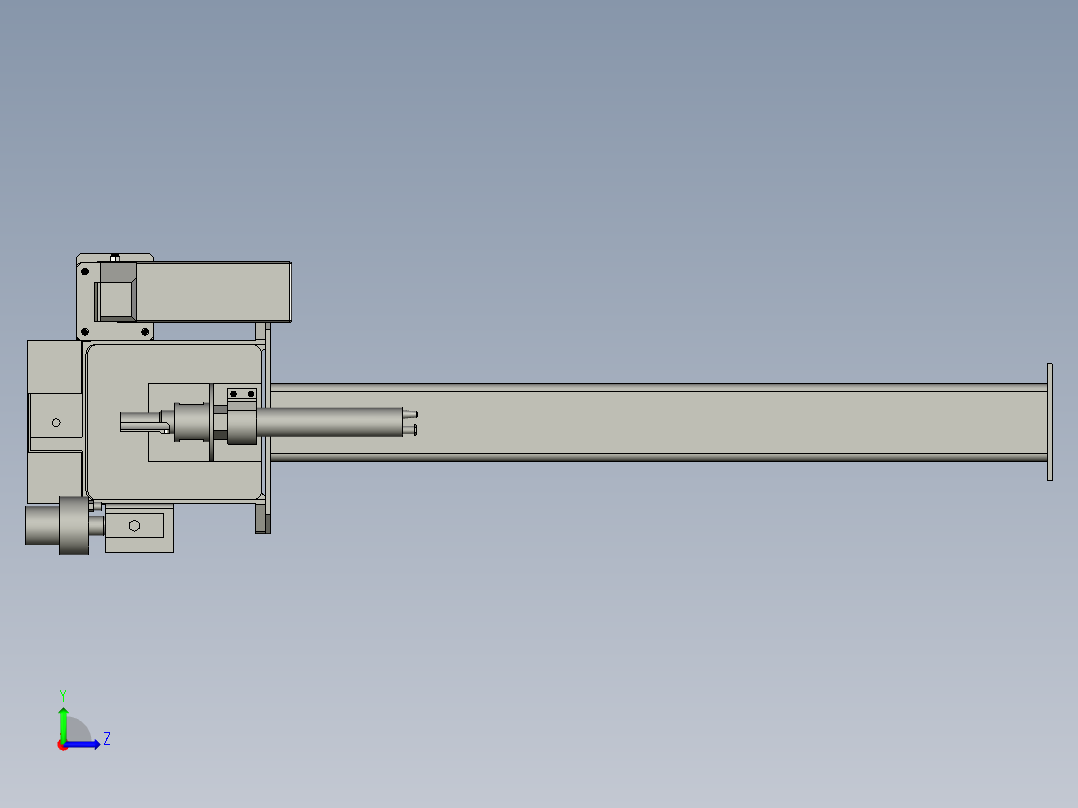 宾采尔-清枪剪丝左视图