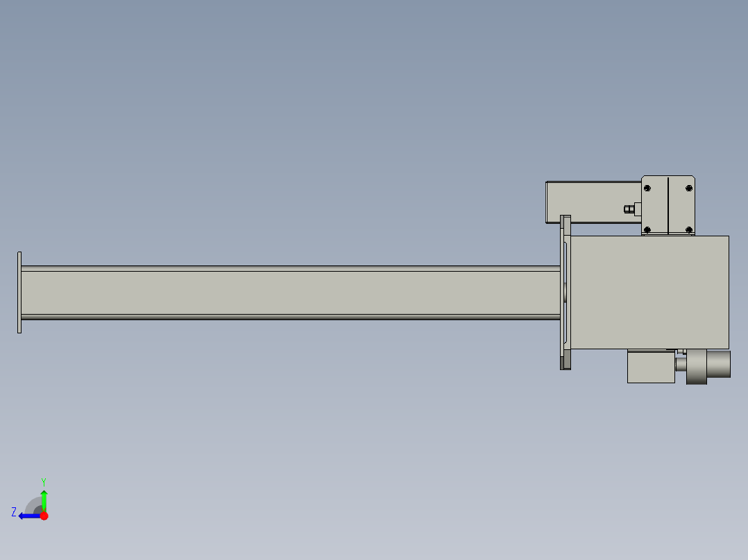 宾采尔-清枪剪丝右视图