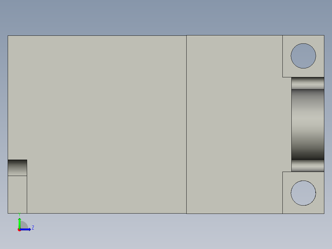 MAC电磁阀24V左视图