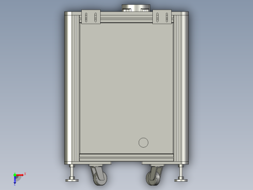 UR手臂移动柜俯视缩略图
