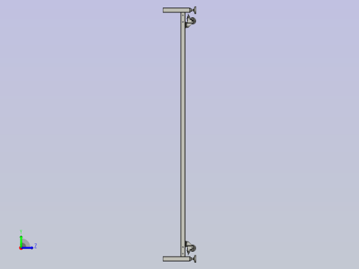 滚筒支脚组件左视缩略图