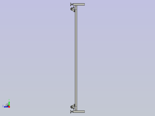 滚筒支脚组件右视缩略图