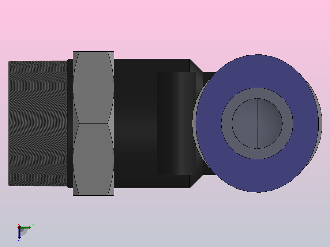 IPL-G L型螺纹弯头-G螺纹_IPL012-G04右视图