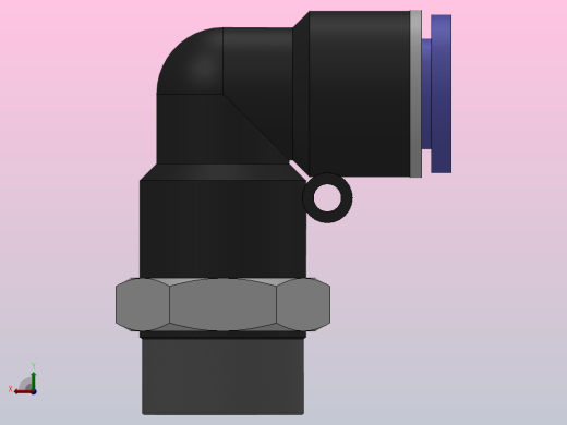 IPL-G L型螺纹弯头-G螺纹_IPL012-G04俯视缩略图