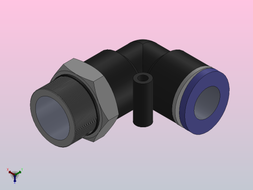 IPL-G L型螺纹弯头-G螺纹_IPL012-G04正等轴测缩略图