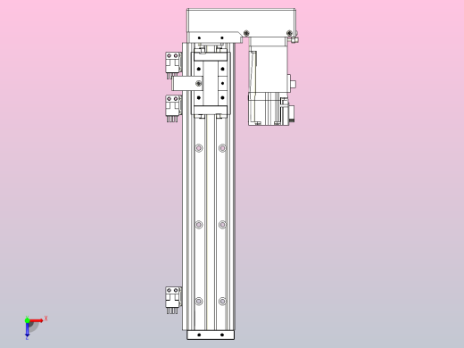 钢基模组TPA-KSR-5002C-300A1-MR-H1S2俯视缩略图
