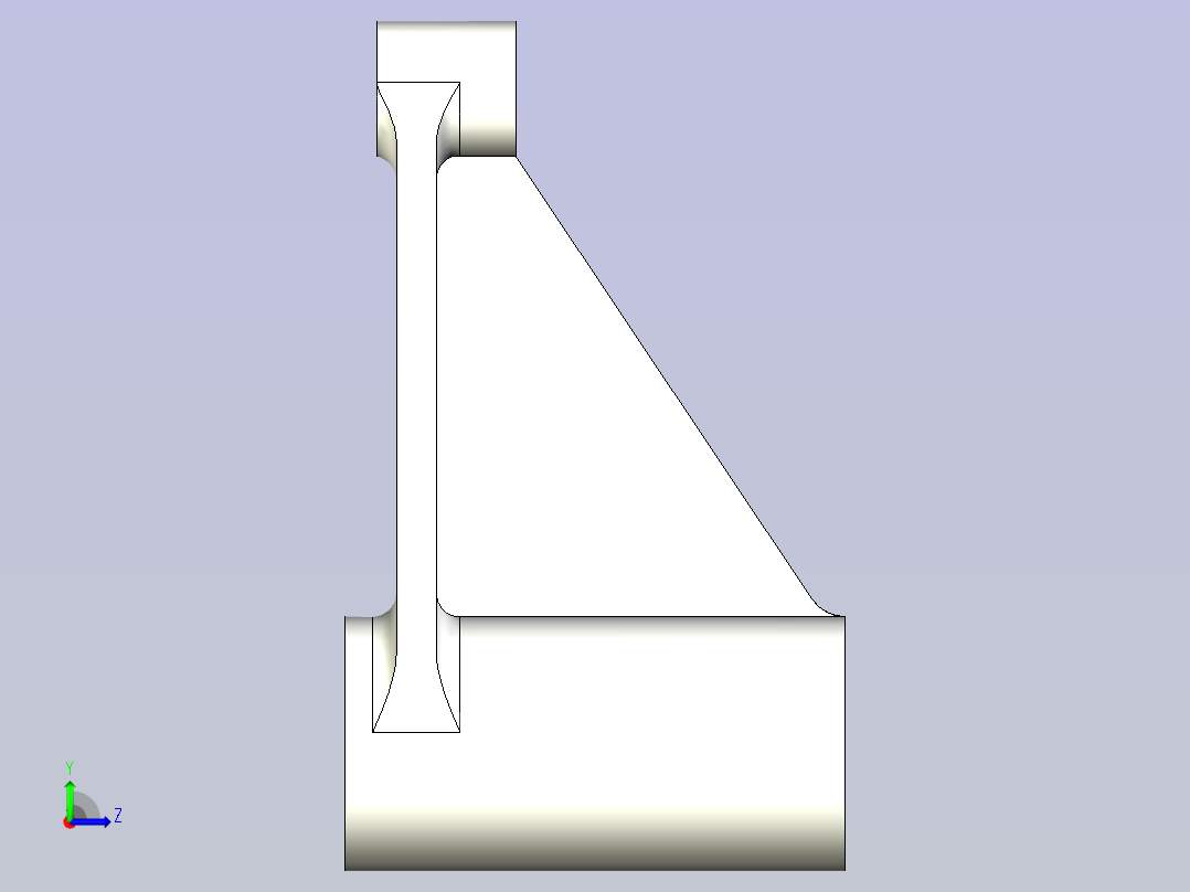 3D建模与2D图纸左视图