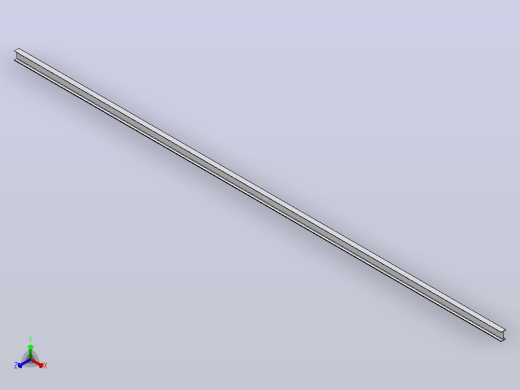 16#热轧工字钢9.5m.SLDPRT