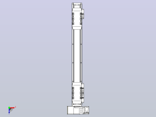 皮带直线轴双滑块型TPA-GCBS-50-P42-L125-LU-M10-N3俯视缩略图