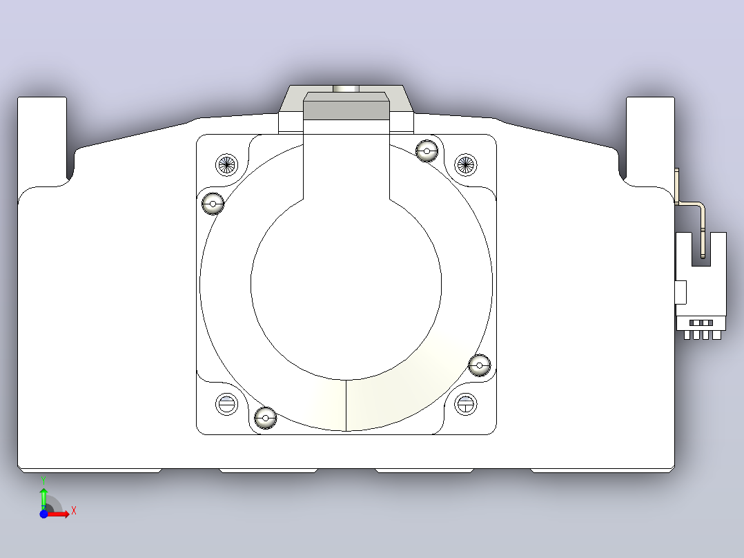日规模组半封闭丝杆TPA-HNR-175D-2510C-L200-M-C-P75-N3前视图