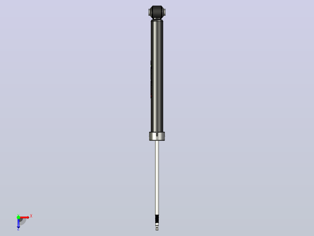 菲亚特Linea 2007+后减震器俯视图