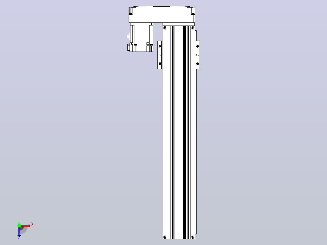 钢基模组TPA-KNR-8610C-540A1-ML-H0S0俯视图