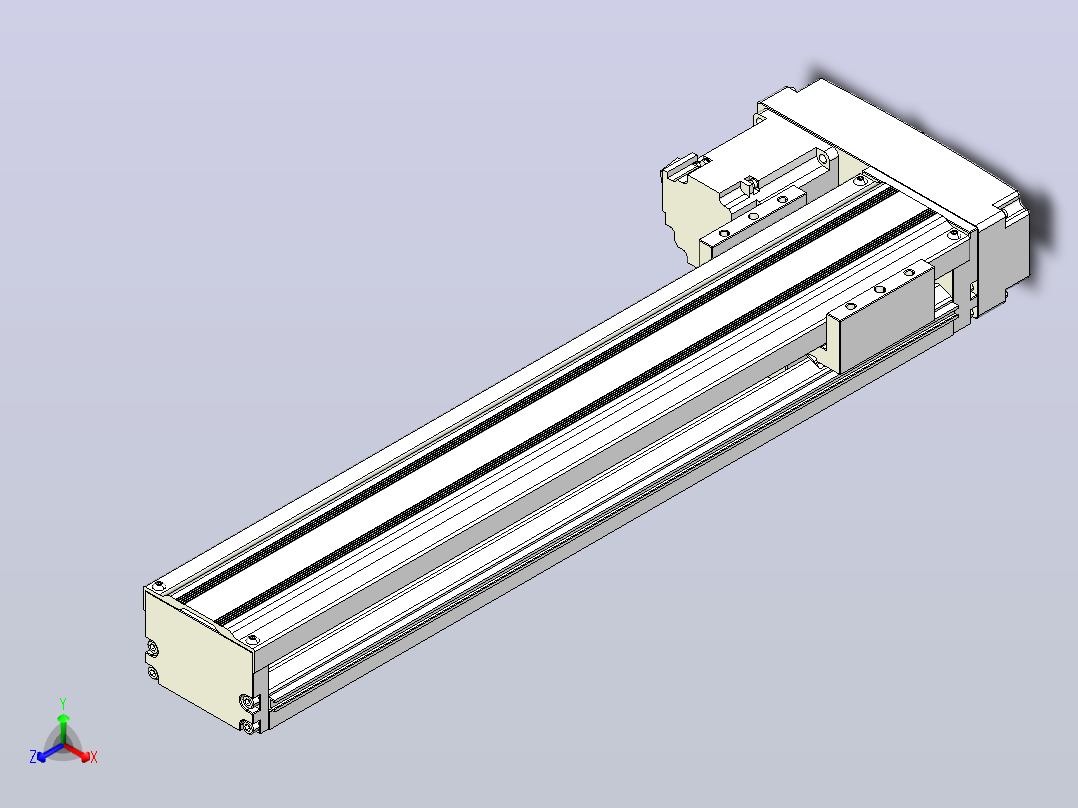 钢基模组TPA-KNR-8610C-540A1-ML-H0S0正等轴测图