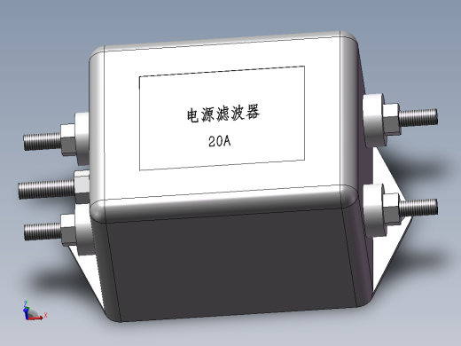3U机箱电源滤波器